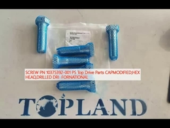 المسمار PN 10375392-001 PS أجزاء المحرك العلوي مغطاة؛ رأس هيكس، مثقبة DRI FORNATIONAL