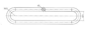 Varco API Tubular Handling Tools DC-Type Drill Collar Dolly Link Adapter / Raiser 31189Y10
