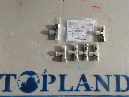 TESCO Top Drive Parts Hyd Tee Fitting PN 362 Model 12FNTP X 12FNTP X 12FNTP