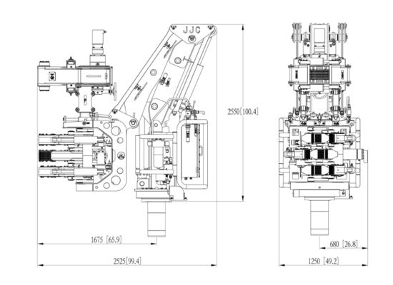 SW08-D1 IRON ROUGHNECK Hydraulic Machinery With Wireless Remote Control