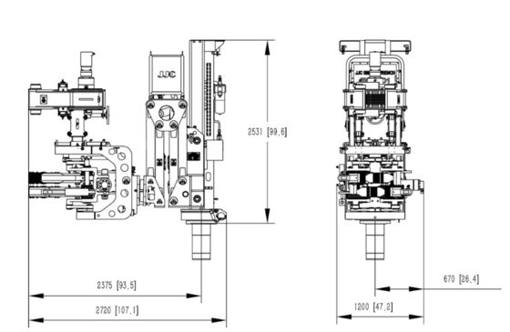 Hydraulic Drive Well Drilling Iron Roughneck Ultra Deep Well Smart Wrench Remote Control
