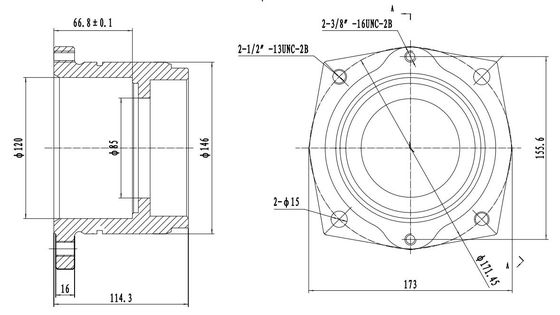 Drilling Housing Outboard Bearing G0006003 Mission Pump Spare Parts