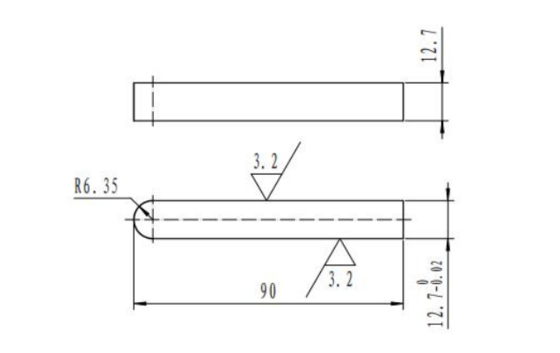 Mission Pump Coupling Key G0006283 - Drilling Pump Spare Part