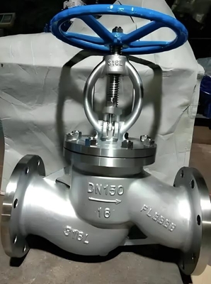 Stainless steel flange stop valve P/N FD8811-11H