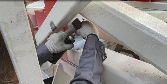 Penetrant Testing for Oil Rig Mast Inspection with Flaw Detection and Surface Inspection