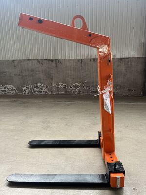 3-Ton Capacity CE Certified Self-Balancing Pallet Hook with Adjustable Forks for Truck-Mounted Cranes