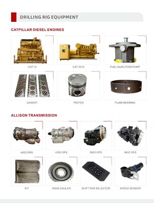 Premium Heavy-Duty CAT & Allison Components In Stock for Drilling Rig Parts