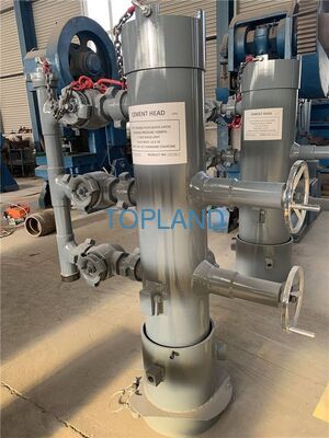 AISI 4145H Alloy Steel Top Drive Rotating Cement Head with 10,000 PSI Working Pressure for Oilfield Casing
