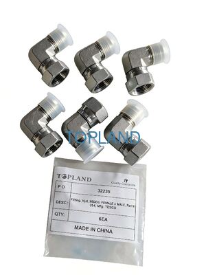 Tesco Top Drive Spare Parts – PN 354 Elbow Tube Fitting (90° Female x Male)