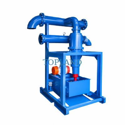 40-74μm Separation Desander and Drilling Fluid Desander with 240 m³/h Capacity and Polyurethane Cyclones