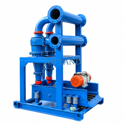 40-74μm Separation Desander and Drilling Fluid Desander with 240 m³/h Capacity and Polyurethane Cyclones