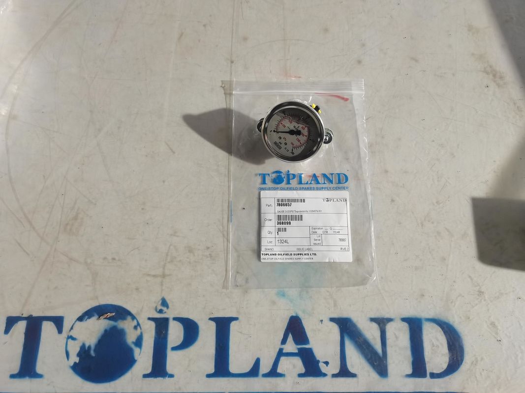 PS Series Top Drive Replacement Parts GAUGE O-200PSI Superseded By 10054676-001