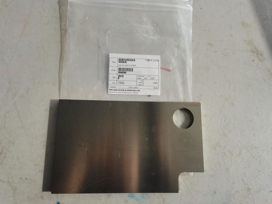 PS TDS TOP DRIVE PARTS SHIM 1312670SHIM GE-752 SOLID 1/16 REAR