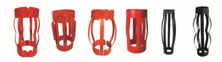Non-welded Bow Spring Centralizer with API 10D Standard and 5-1/2" to 20" Size Range for Casing Centering