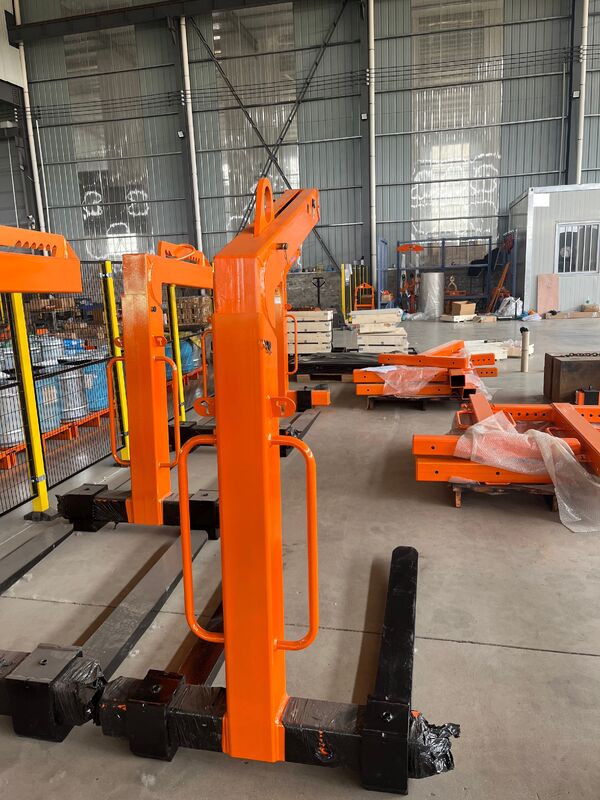 3-Ton Capacity CE Certified Self-Balancing Pallet Hook with Adjustable Forks for Truck-Mounted Cranes