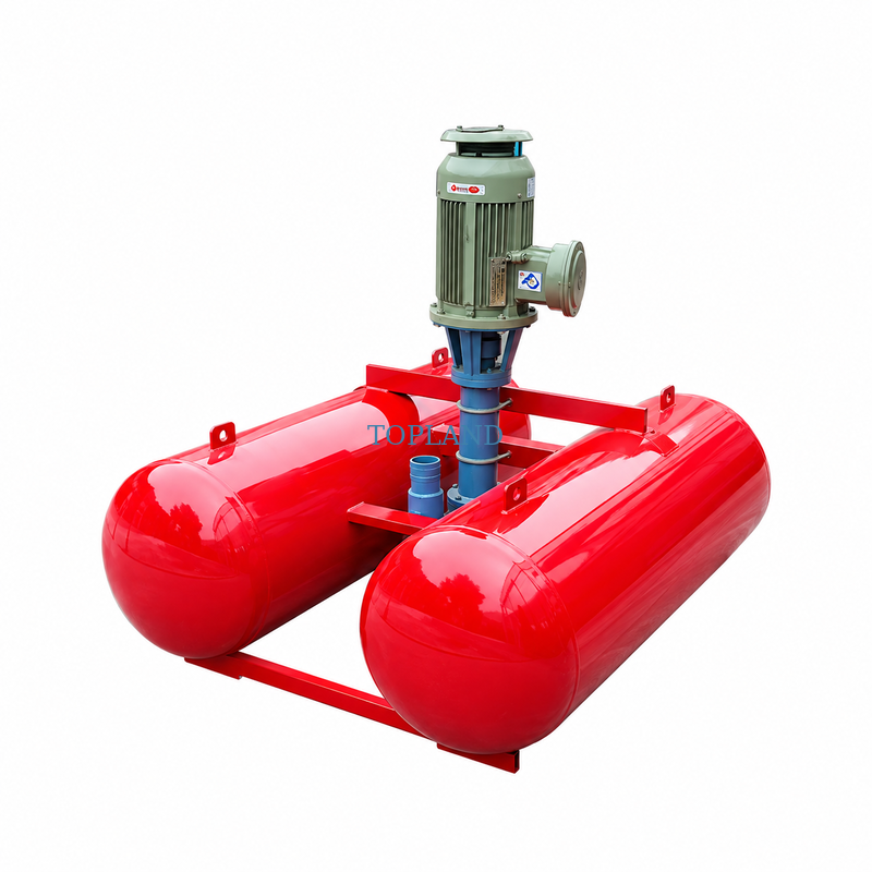 120 m³/h Buoyancy Sewage Mud Pump with 7.5 kW Power and Floating Design for Slurry Ponds